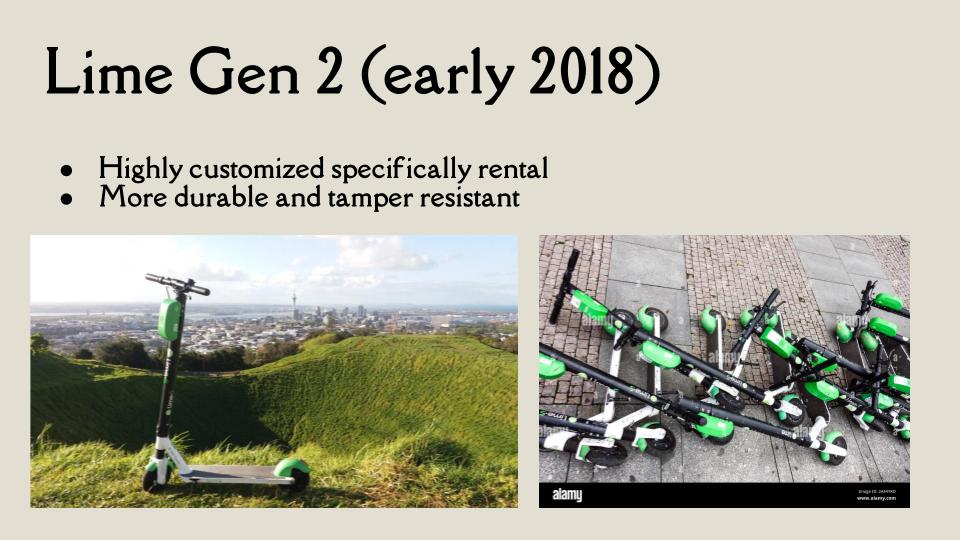The Lime Gen 2: highly customized for rental, more durable and tamper resistant